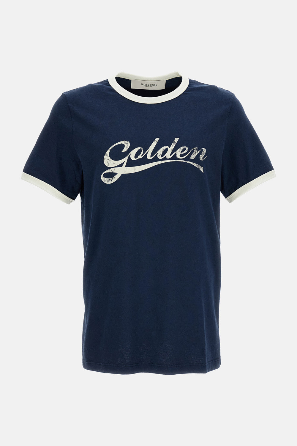 Golden Goose Men Journey M's Garment Dyed Slim T-Shirt GOLDEN GOOSE