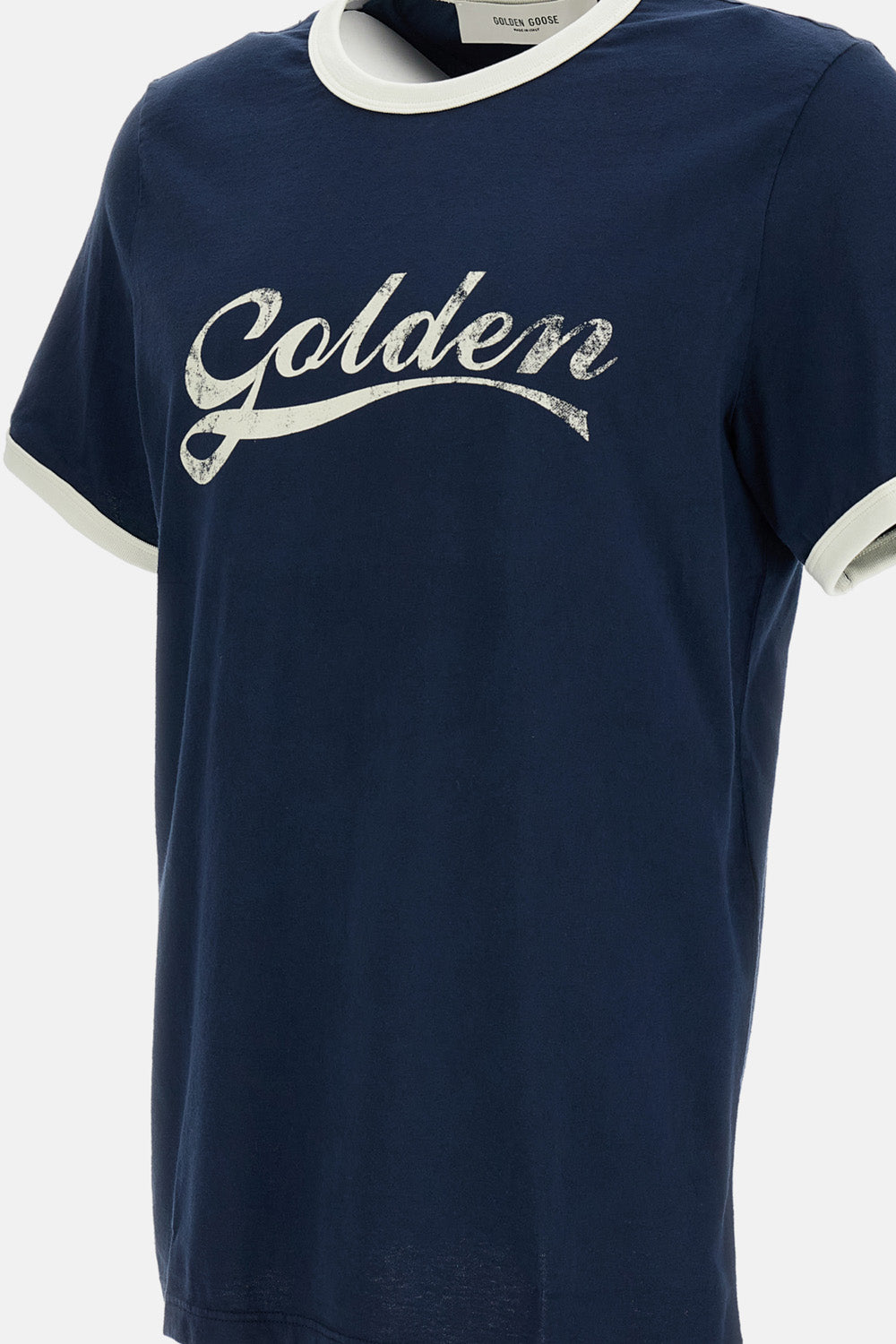 Golden Goose Men Journey M's Garment Dyed Slim T-Shirt GOLDEN GOOSE