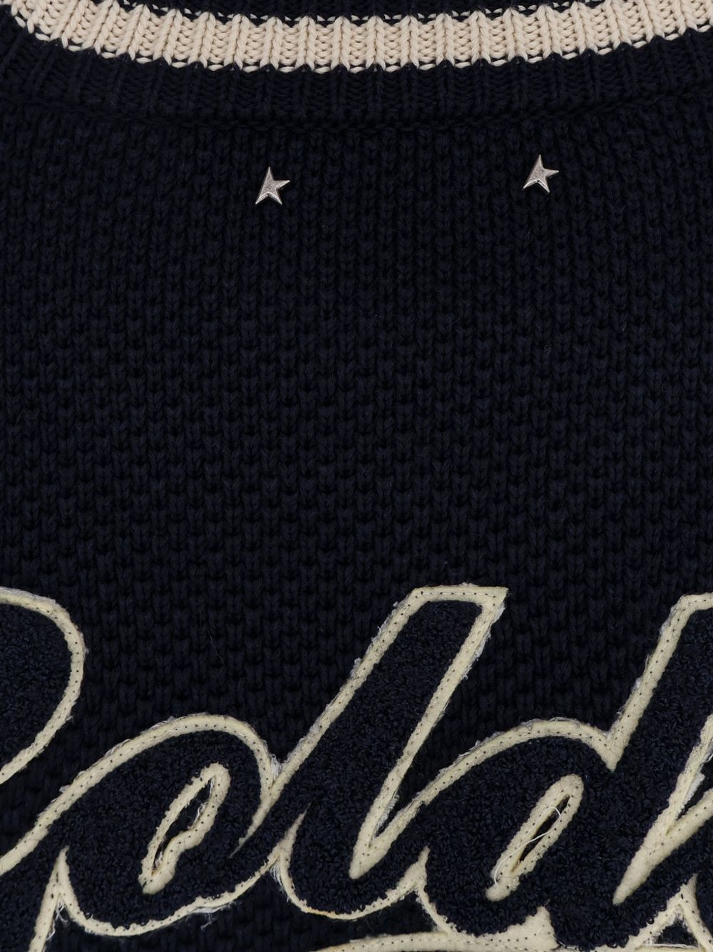Golden Goose Men Cotton Crewneck Sweater GOLDEN GOOSE