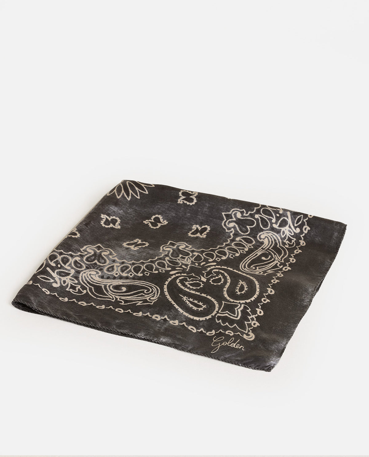 Golden Goose Women Foulard Paisley Print Silk GOLDEN GOOSE