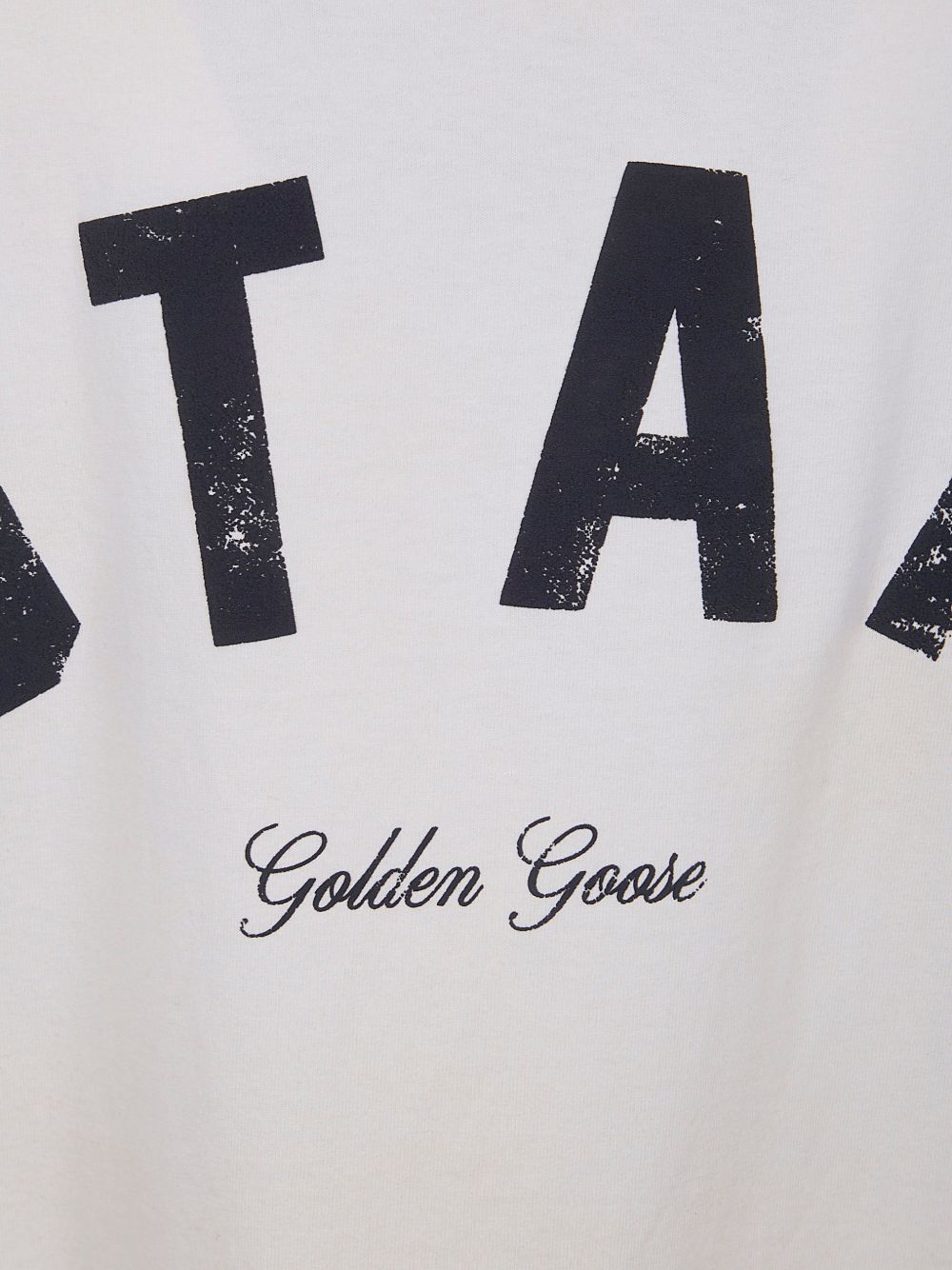 Golden Goose Men Logo Cotton T-Shirt GOLDEN GOOSE