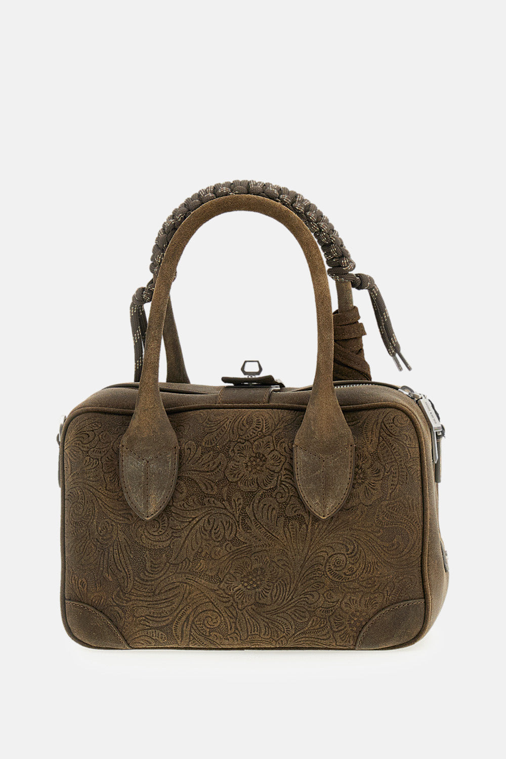 Golden Goose Women Vita Bag Flower Embossed Suede GOLDEN GOOSE