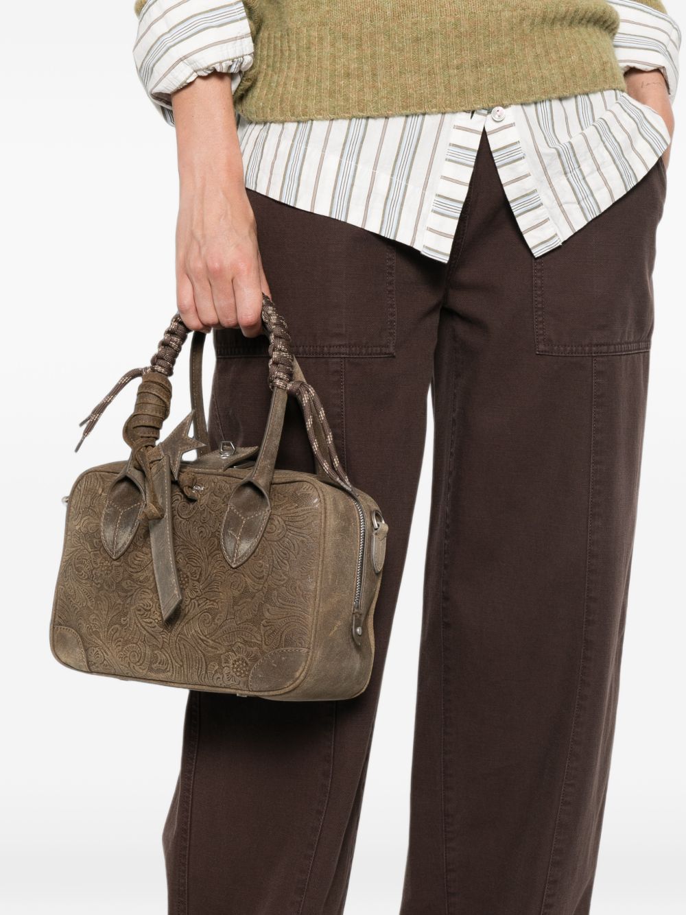 Golden Goose Women Vita Suede Leather Handbag GOLDEN GOOSE