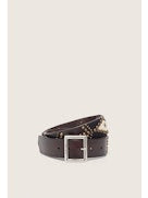 Golden Goose Women Belt Sierra Washed Leather With Horsy Details And Studs GOLDEN GOOSE