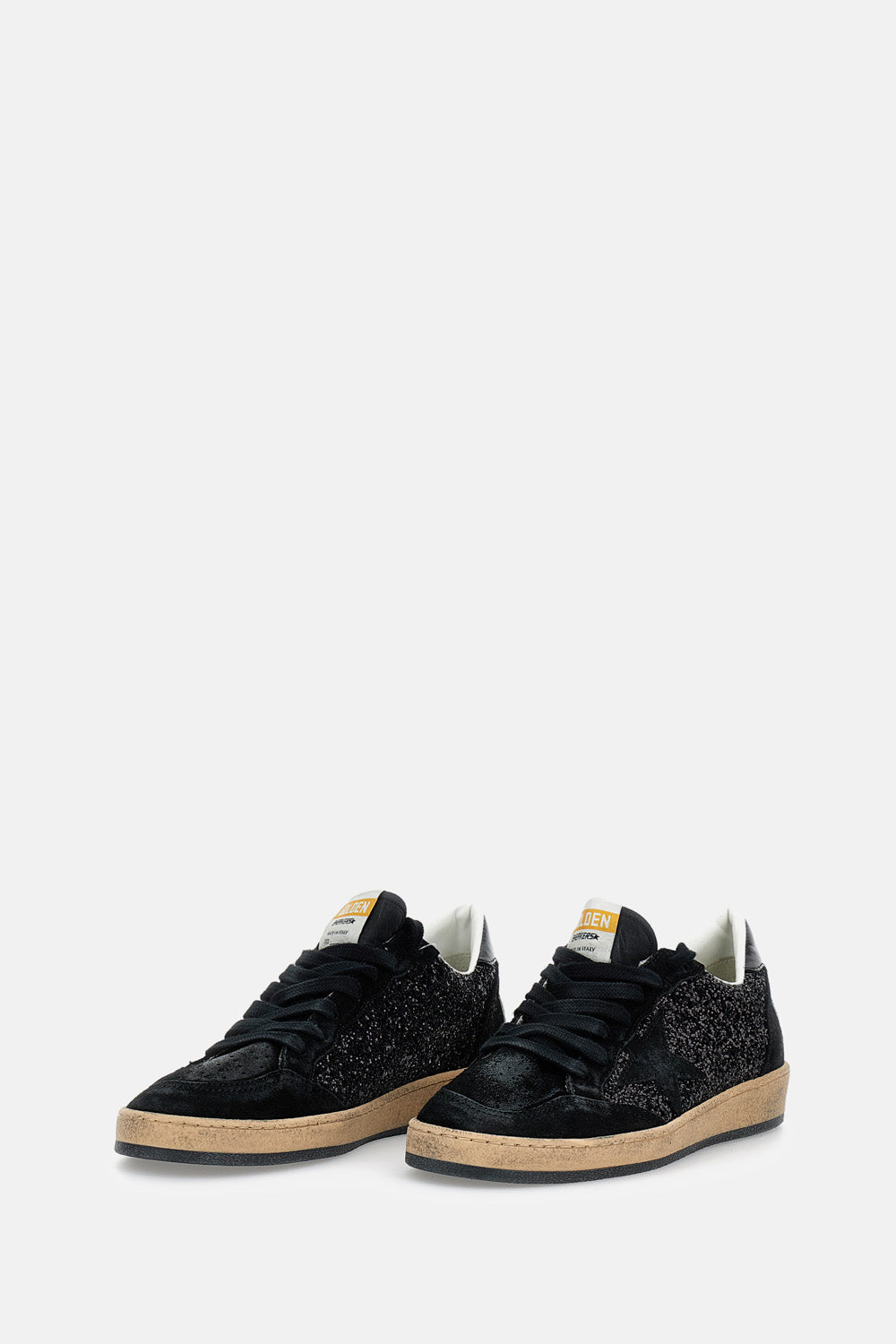 Golden Goose Women Ballstar Glitter Upper GOLDEN GOOSE