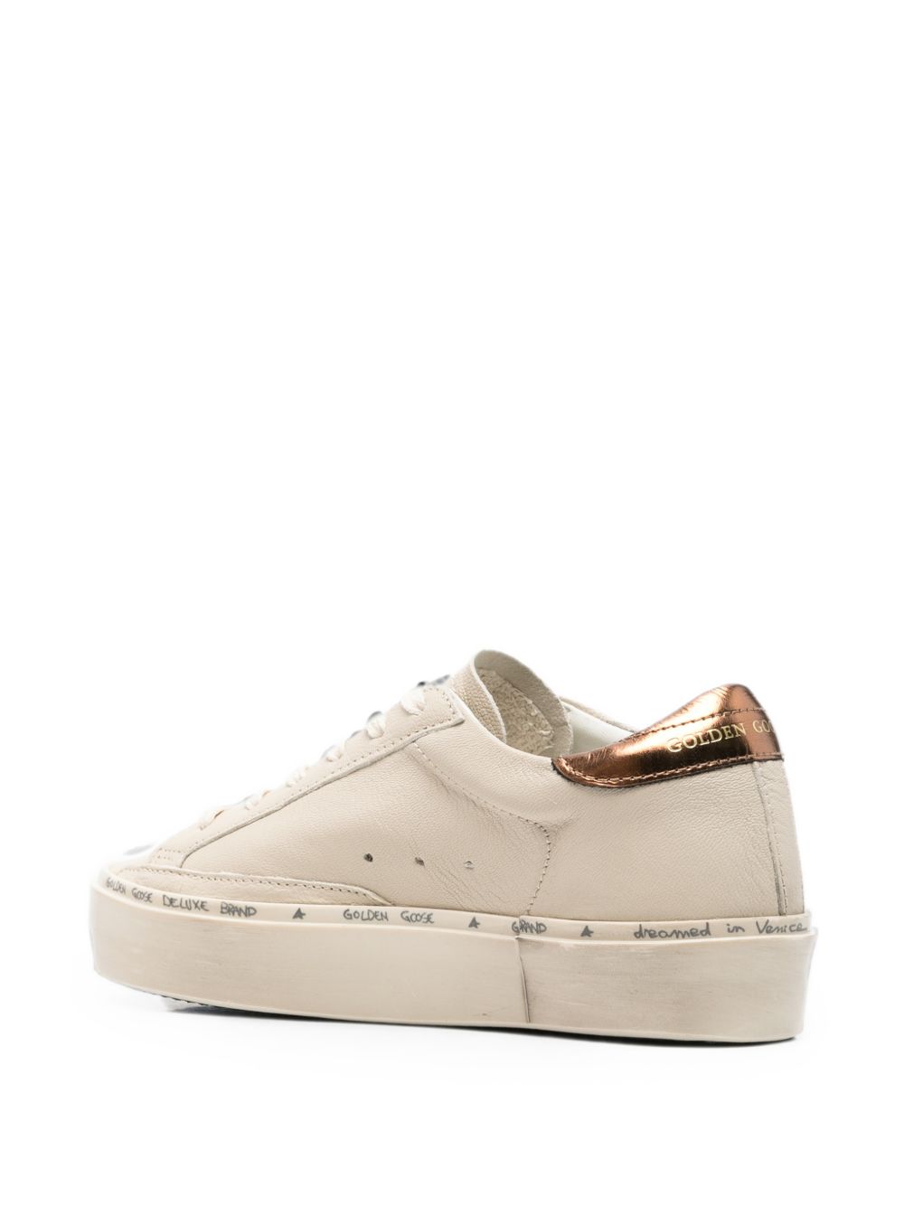 Golden Goose Women Hi Star Leather Sneakers GOLDEN GOOSE