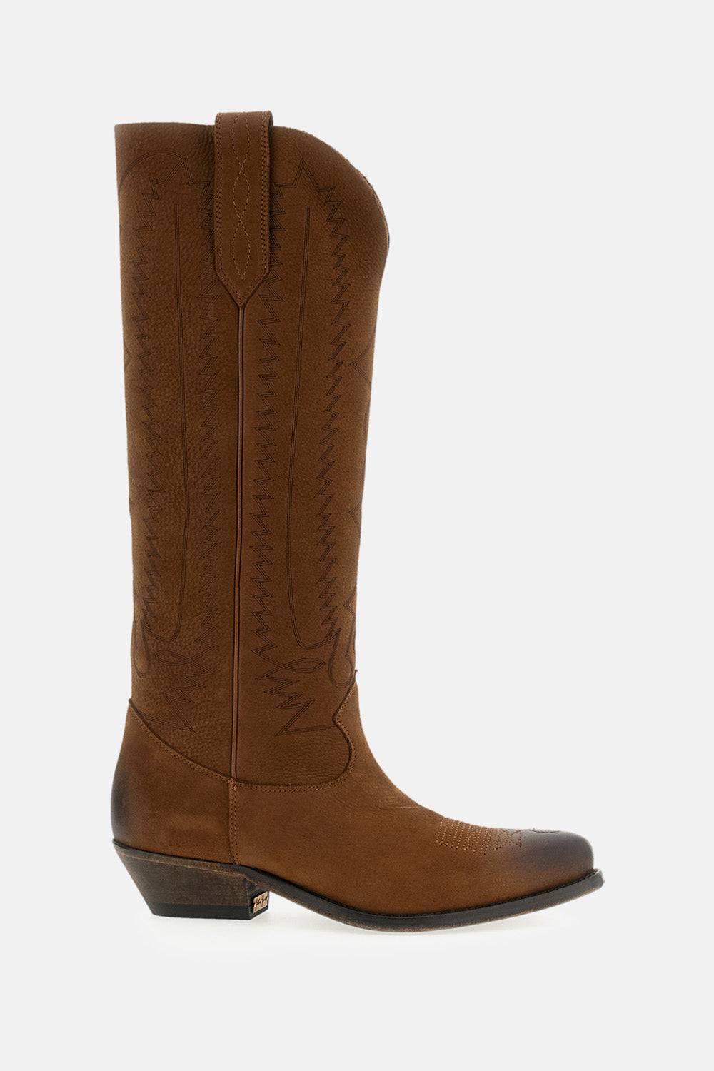 Golden Goose Women Wish Star Laser-Engraved Leather Boots GOLDEN GOOSE
