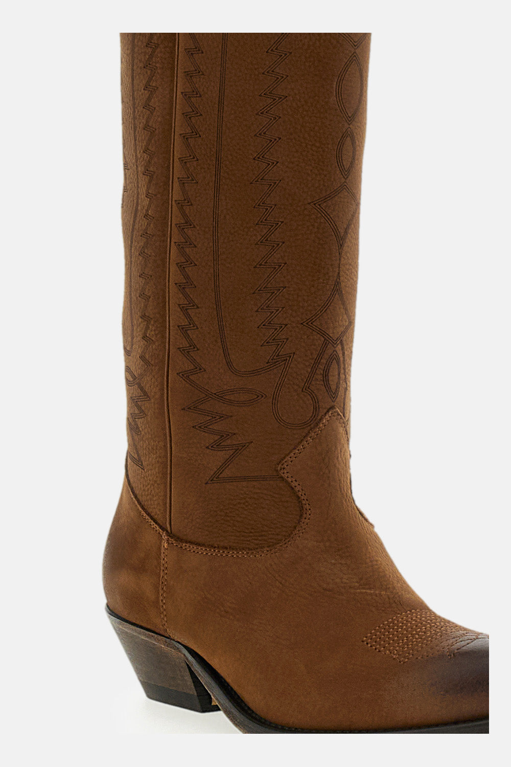 Golden Goose Women Wish Star Laser-Engraved Leather Boots GOLDEN GOOSE