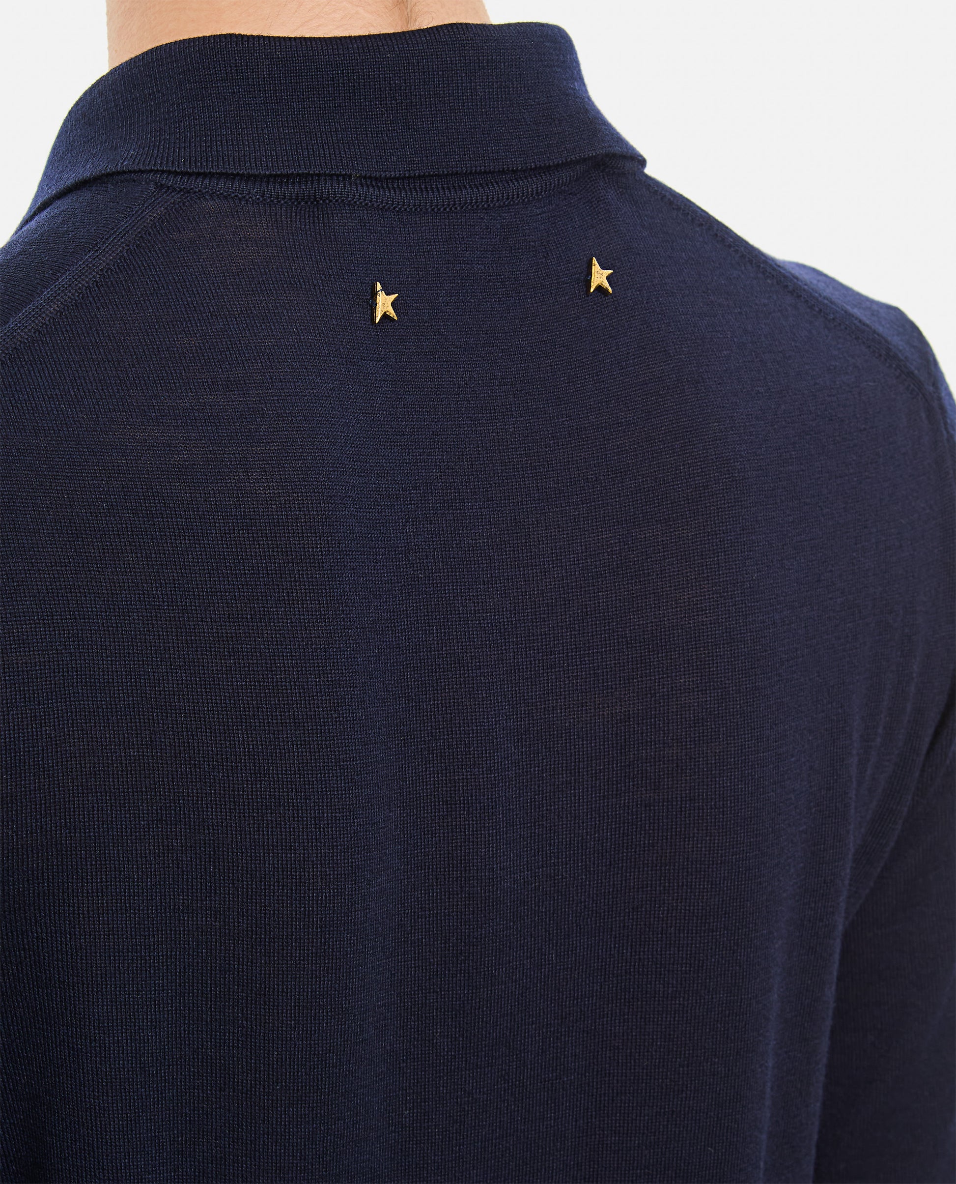 Golden Goose Women Virgin Wool Knitted Polo Shirt GOLDEN GOOSE