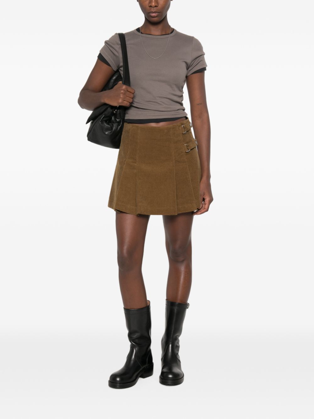 Golden Goose Women Cotton Mini Skirt GOLDEN GOOSE