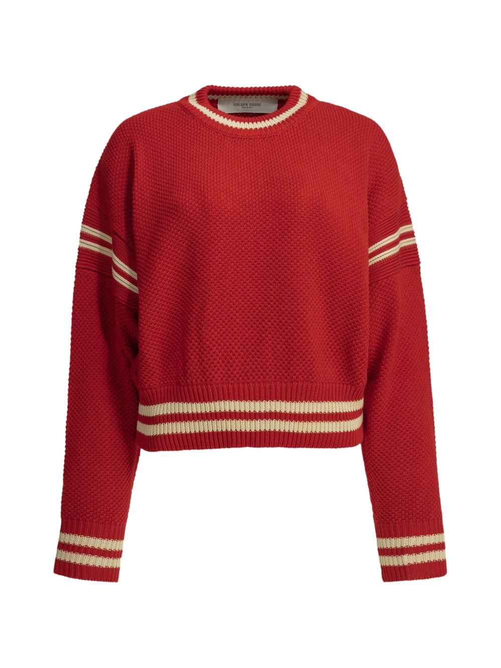 Golden Goose Women Cotton Crewneck Sweater GOLDEN GOOSE