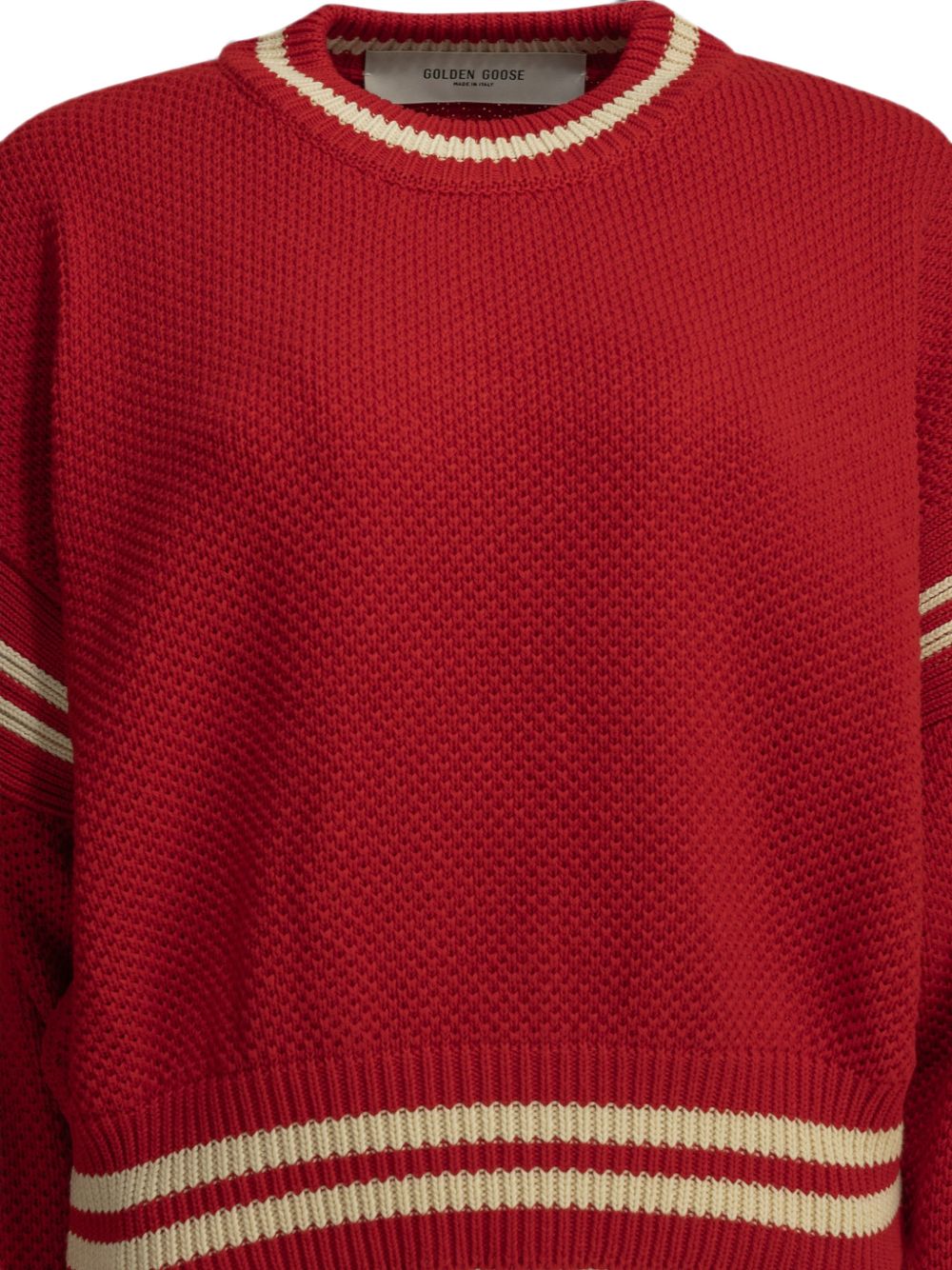 Golden Goose Women Cotton Crewneck Sweater GOLDEN GOOSE