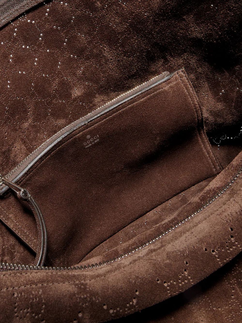 Gucci Men Brera Suede Leather Shoulder Bag GUCCI