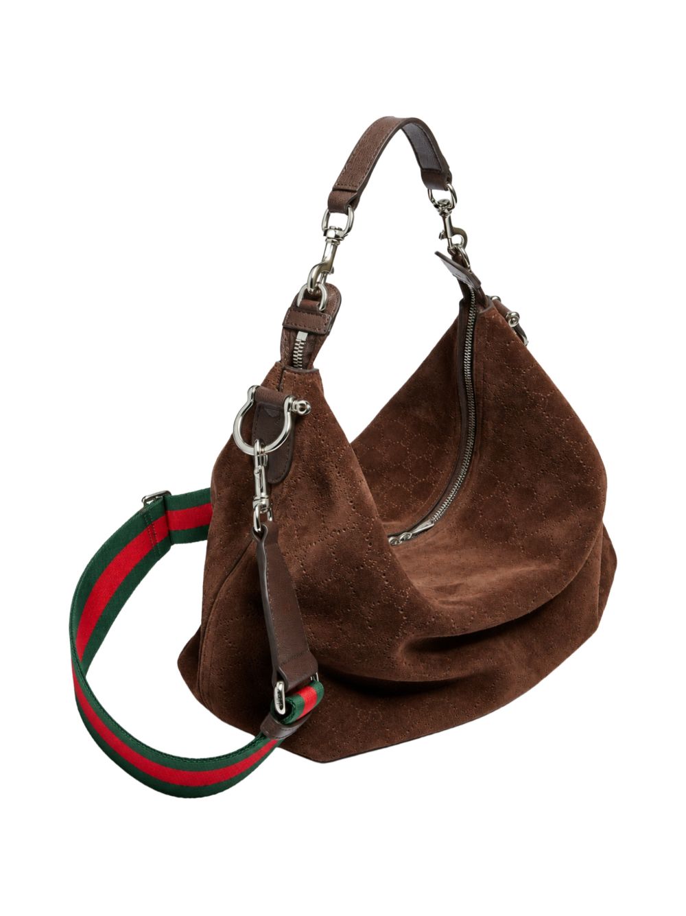 Gucci Men Brera Suede Leather Shoulder Bag GUCCI
