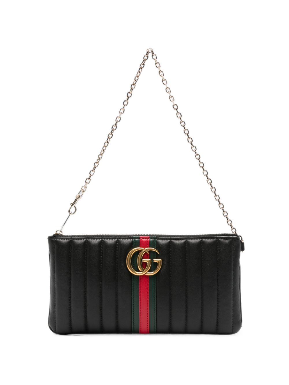 Gucci Women Gg Marmont Leather Pouch GUCCI