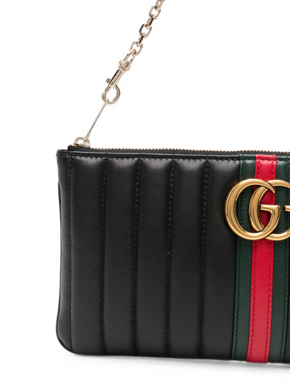 Gucci Women Gg Marmont Leather Pouch GUCCI