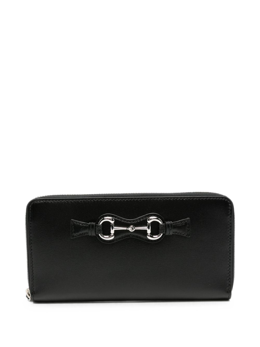 Gucci Women Horsebit Zip Around Wallet GUCCI