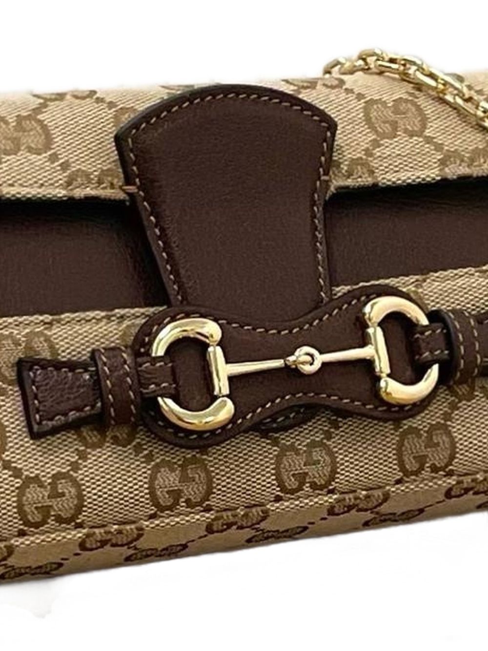 Gucci Women Horsebit Wallet On Chain GUCCI