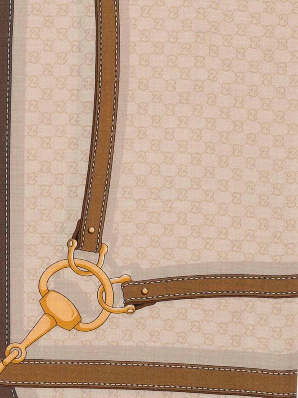Gucci Women Printed Silk Foulard GUCCI