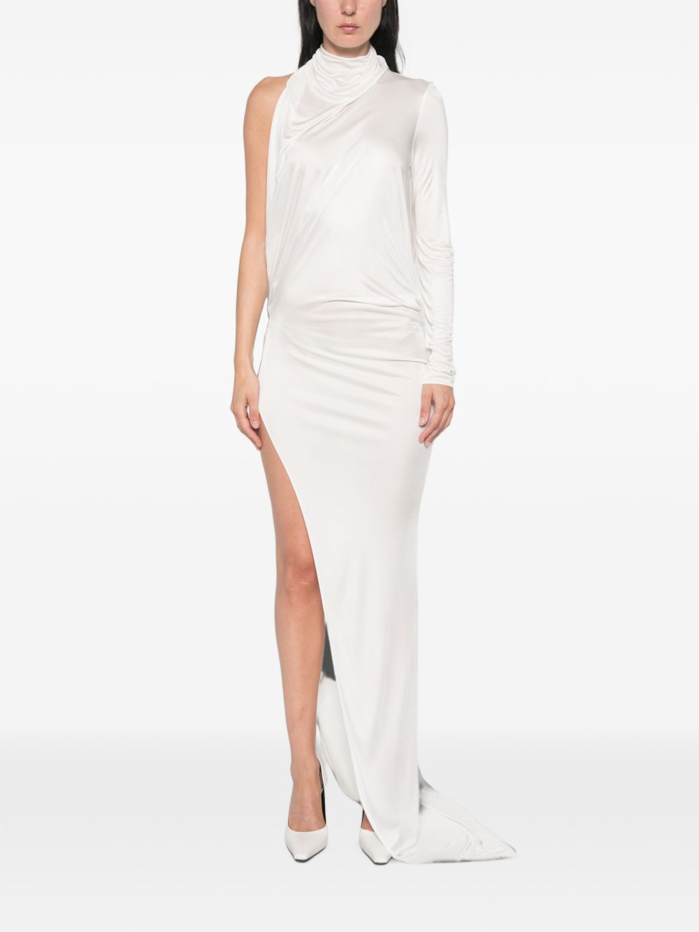 Gucci Women Draped Long Dress GUCCI