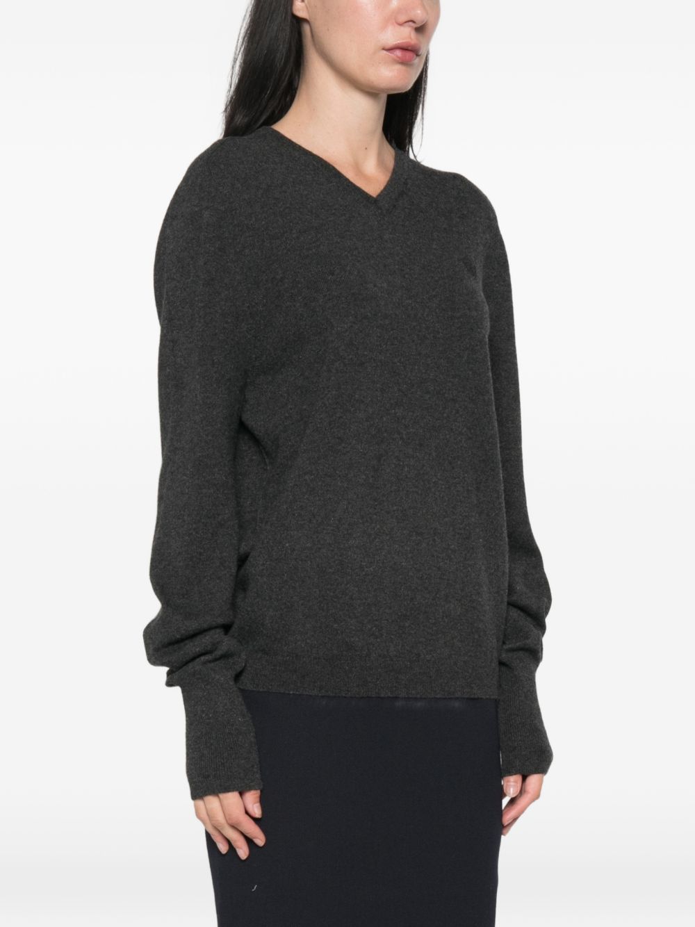 Gucci Women Cashmere V-Necked Sweater GUCCI