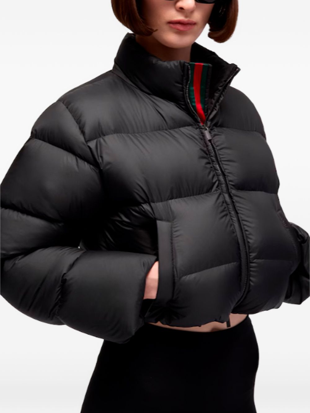 Gucci Women Cropped Down Jacket GUCCI