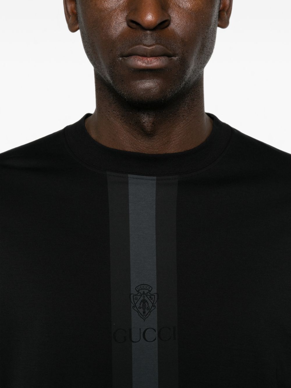 Gucci Men Logo Cotton T-Shirt GUCCI