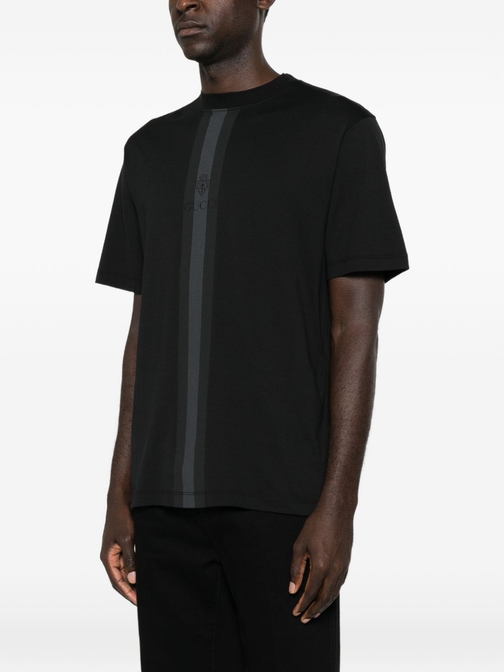 Gucci Men Logo Cotton T-Shirt GUCCI