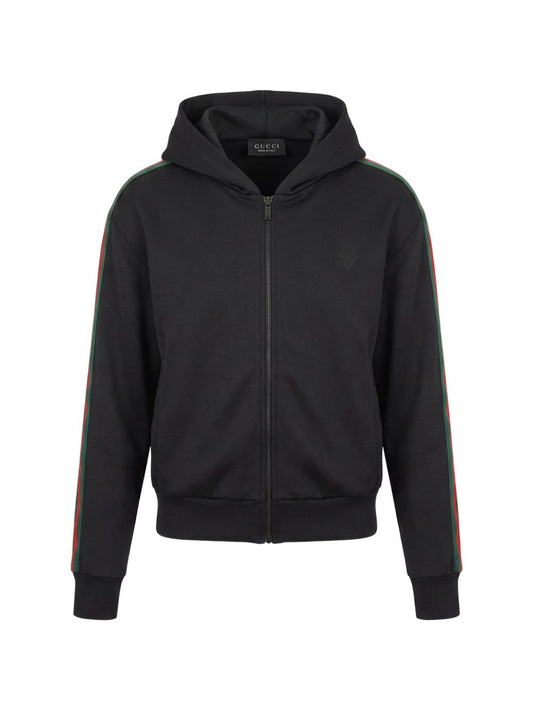 Gucci Women Cotton Zipped Hoodie GUCCI