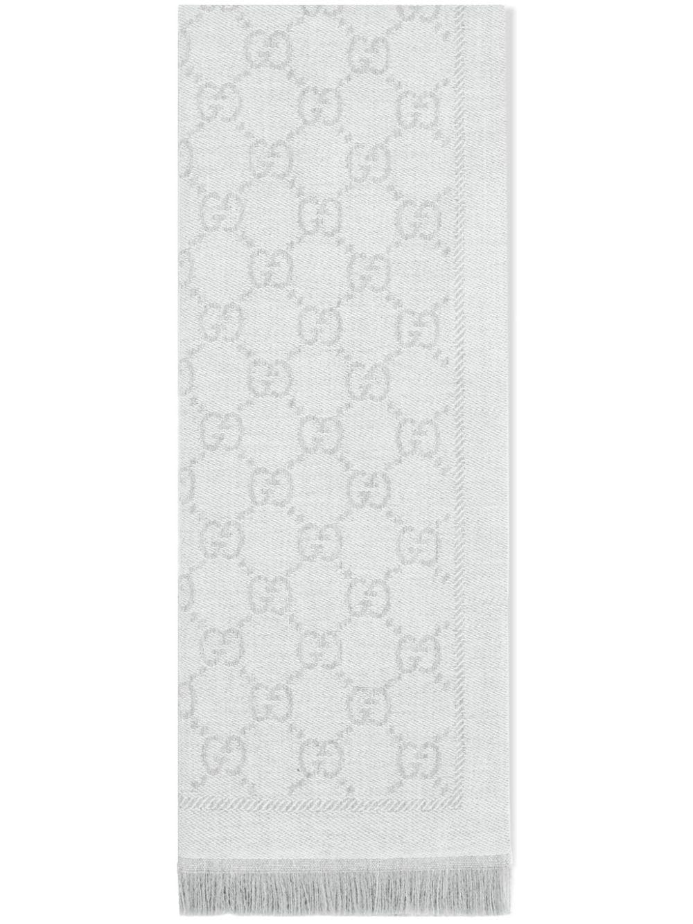 Gucci Women Gg Wool Scarf GUCCI
