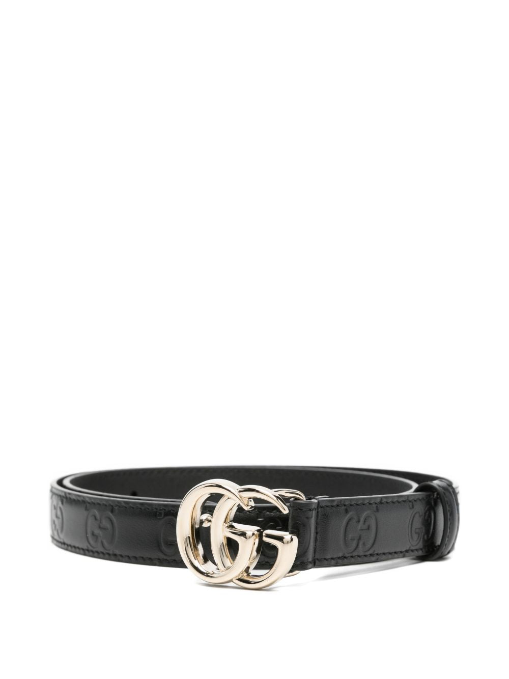 Gucci Women Gg Marmont Leather Belt GUCCI