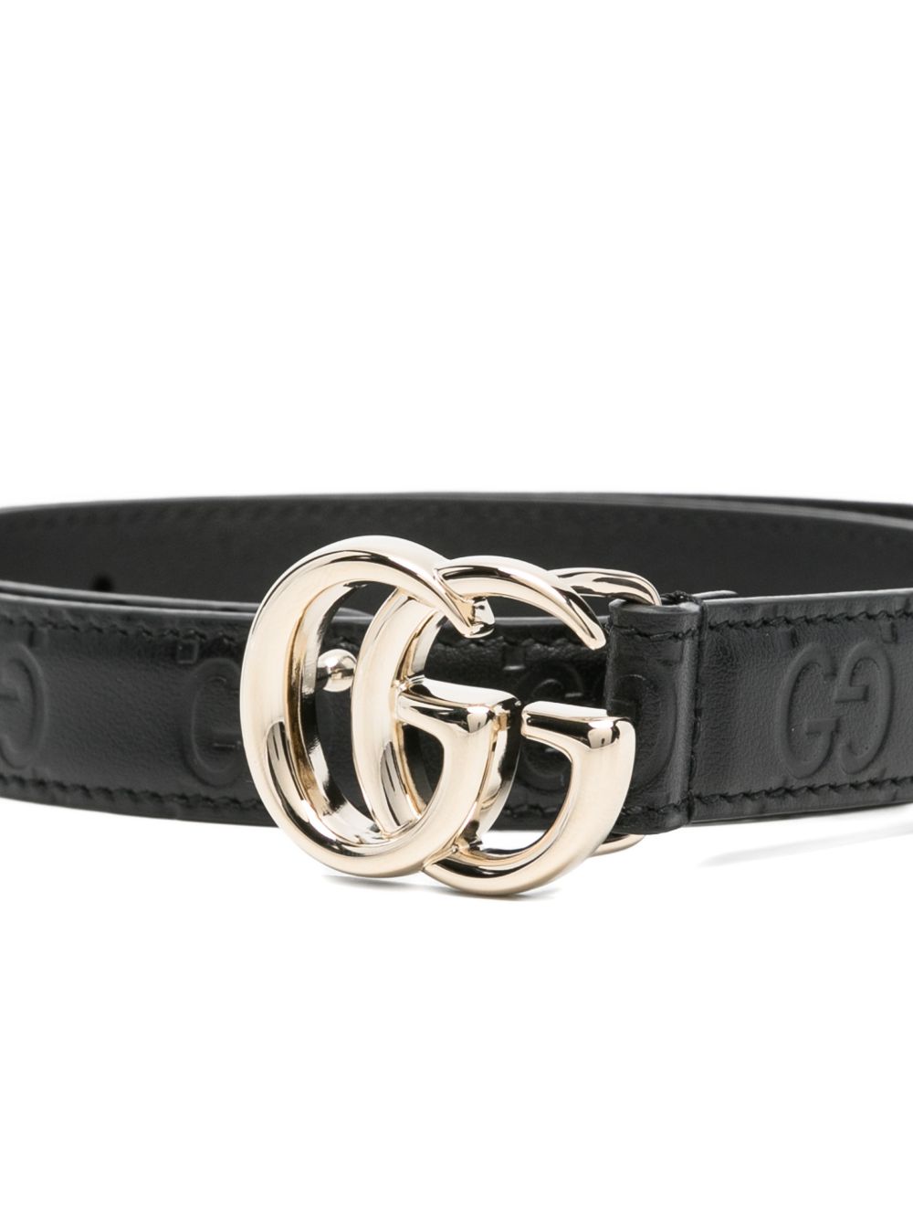 Gucci Women Gg Marmont Leather Belt GUCCI