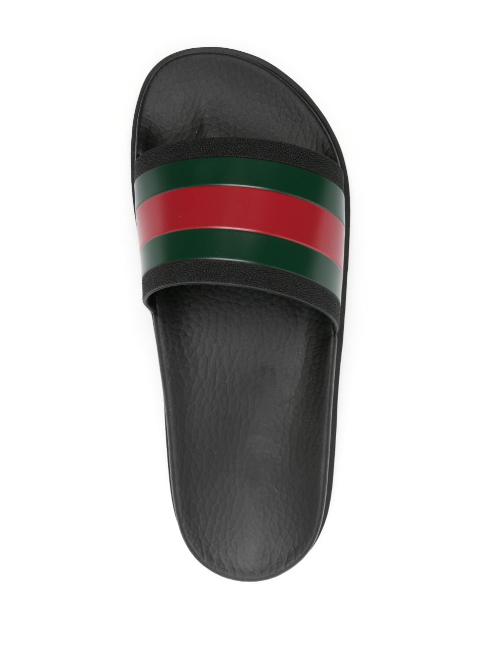 Gucci Men Web Pool Slides