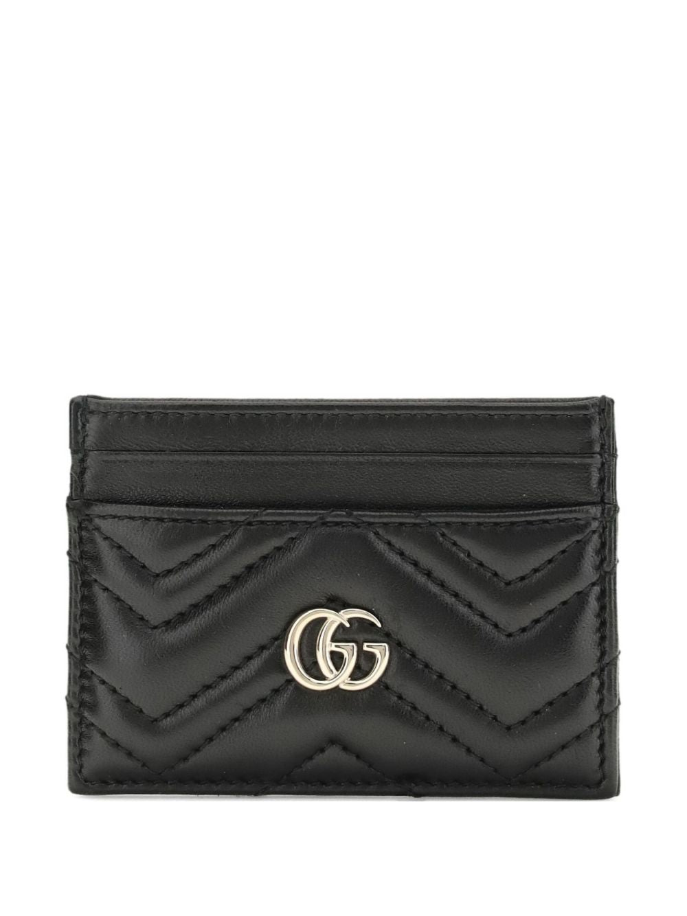 Gucci Women Gg Marmont Leather Card Case GUCCI
