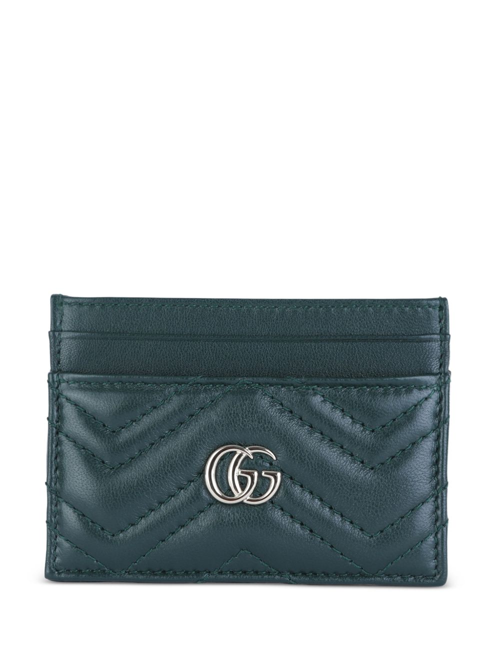 Gucci Women Gg Marmont Leather Card Case GUCCI