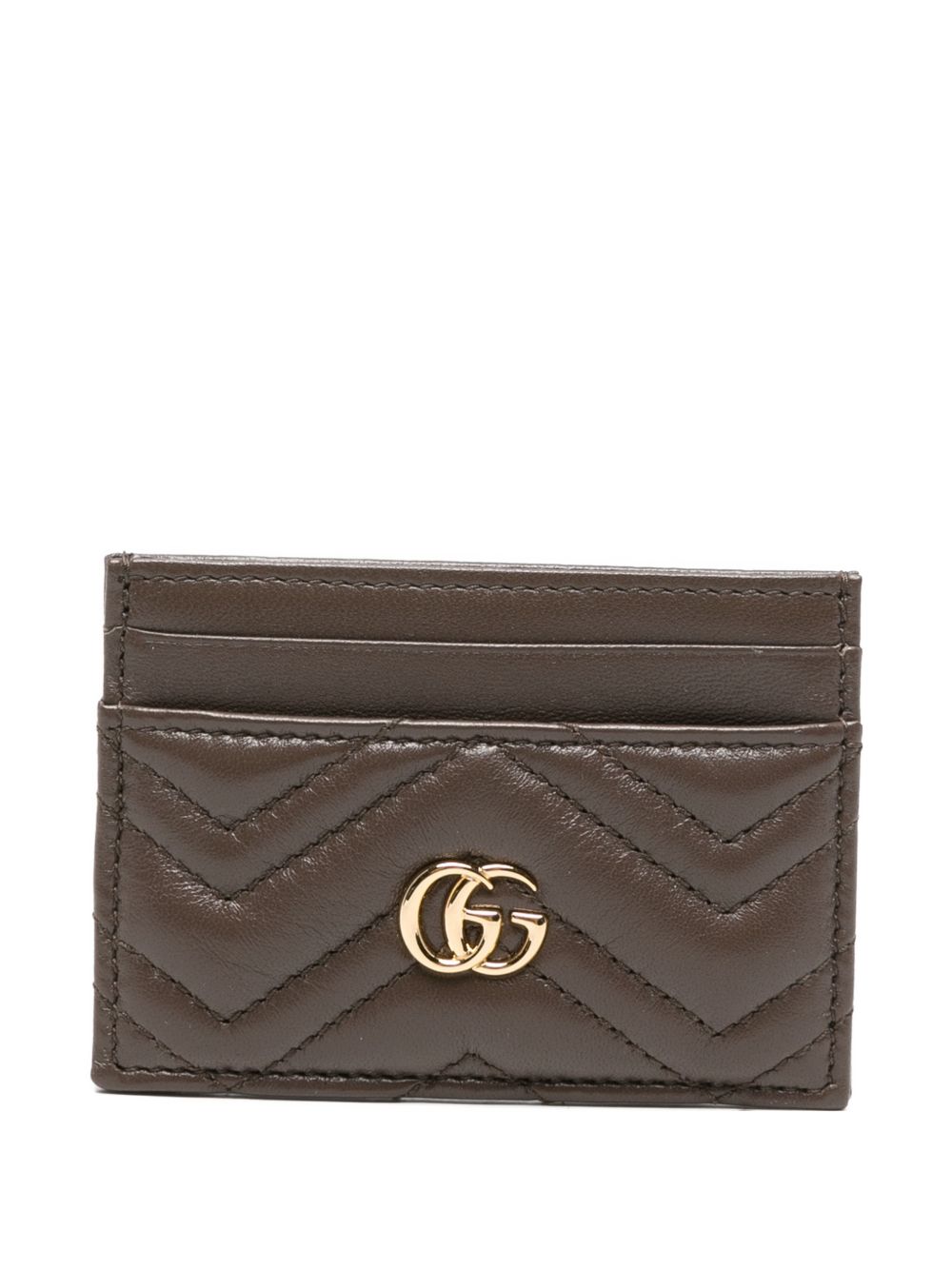 Gucci Women Gg Marmont Leather Card Case GUCCI
