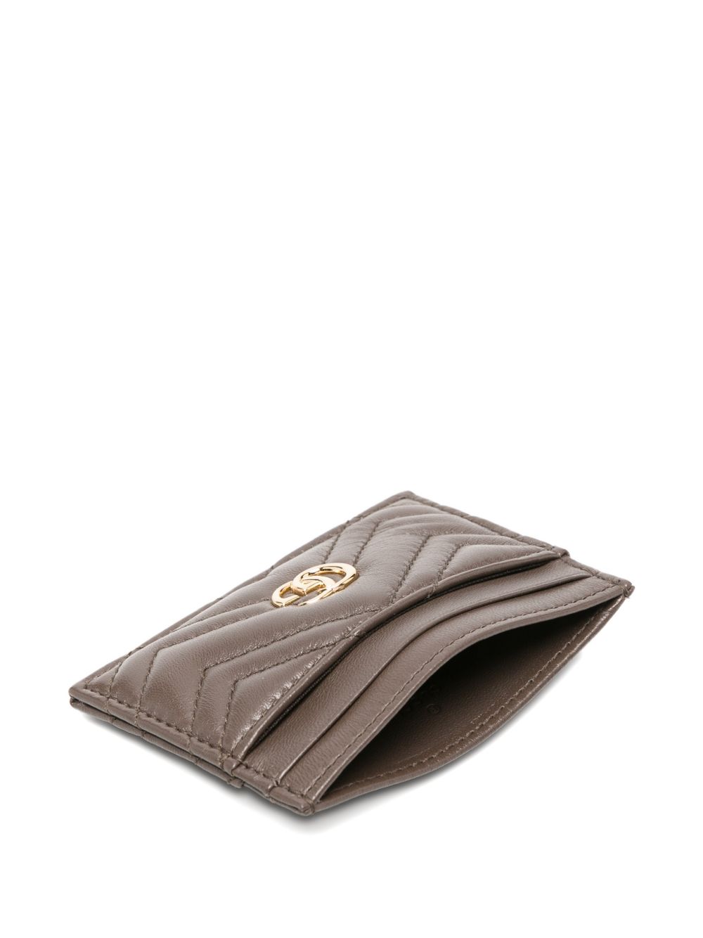 Gucci Women Gg Marmont Leather Card Case GUCCI