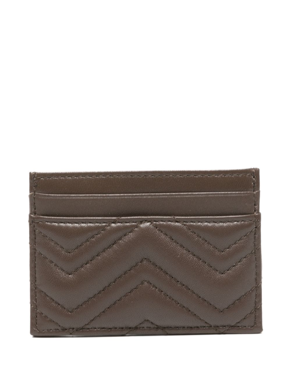 Gucci Women Gg Marmont Leather Card Case GUCCI