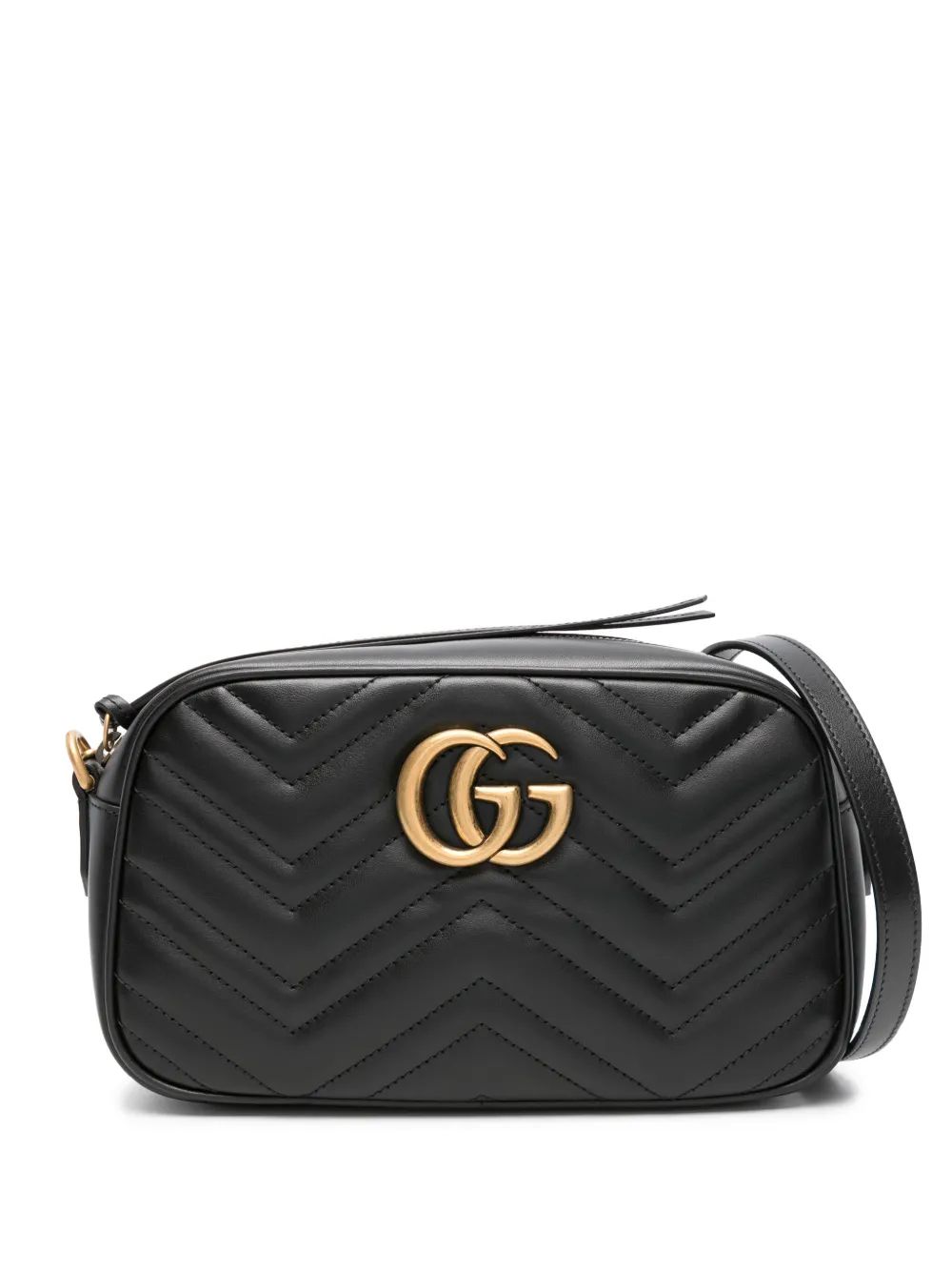 Gucci Women Gg Marmont Small Leather Crossbody Bag GUCCI