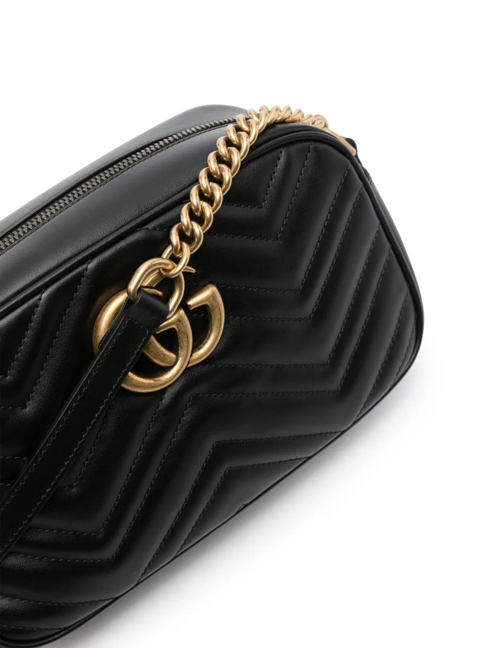 Gucci Women Gg Marmont Small Leather Crossbody Bag GUCCI