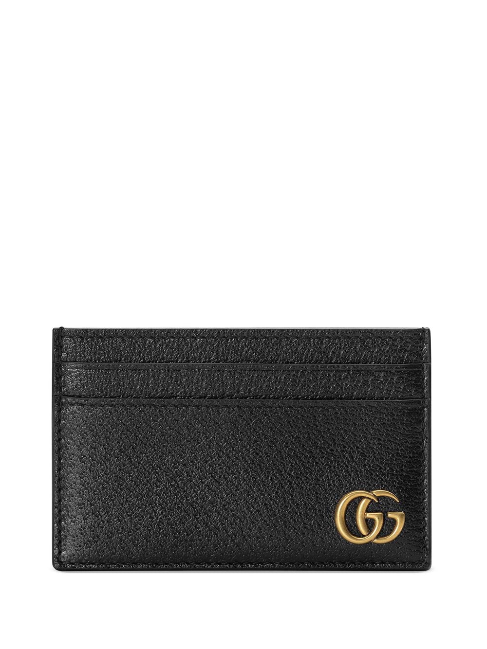 Gucci Men Gg Marmont Leather Card Case GUCCI