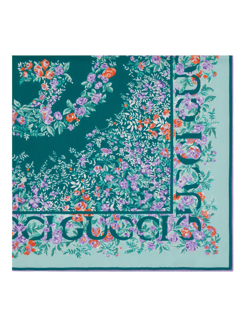 Gucci Women Printed Silk Foulard GUCCI