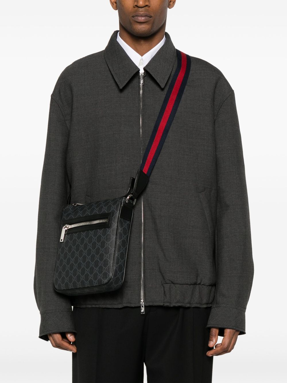 Gucci Men Gg Small Crossbody Bag GUCCI