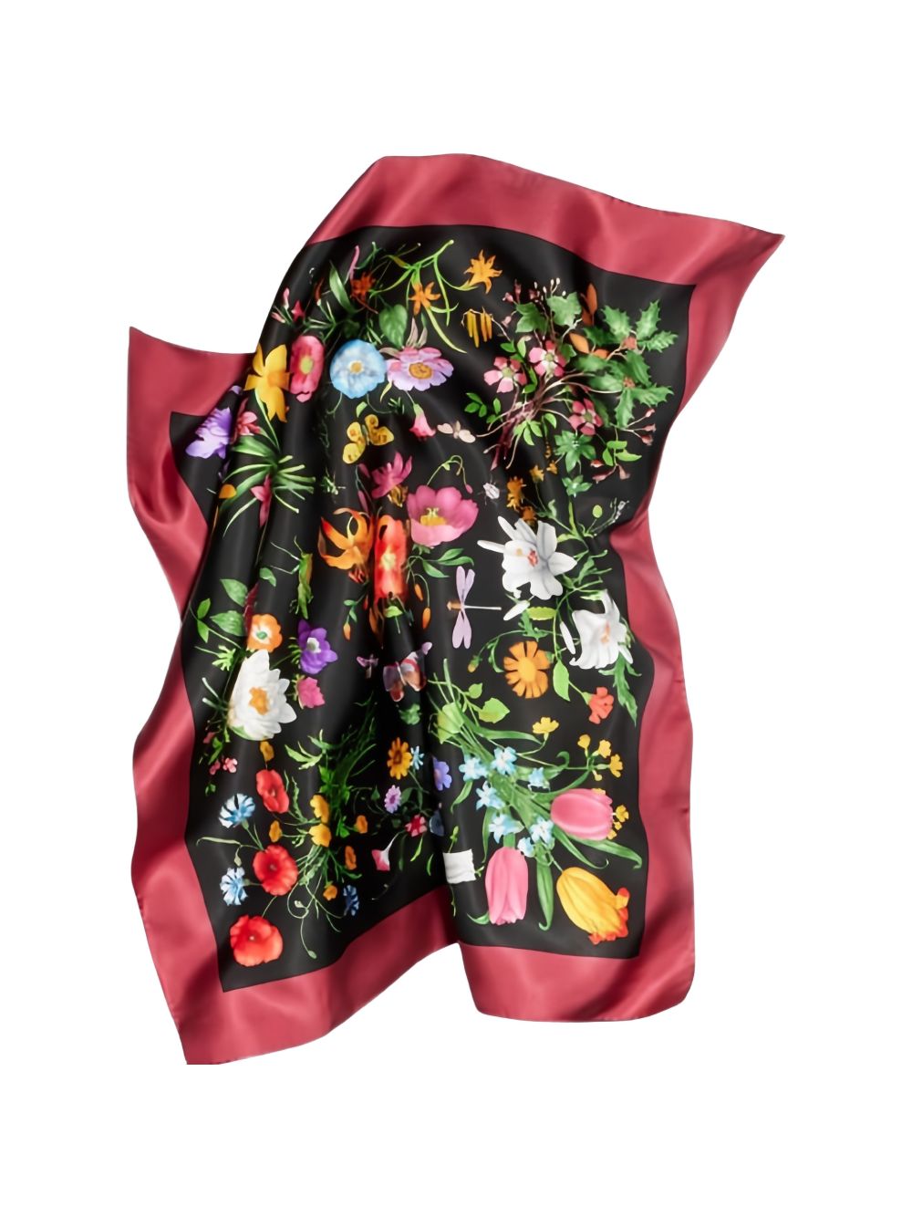 Gucci Women Printed Silk Foulard GUCCI