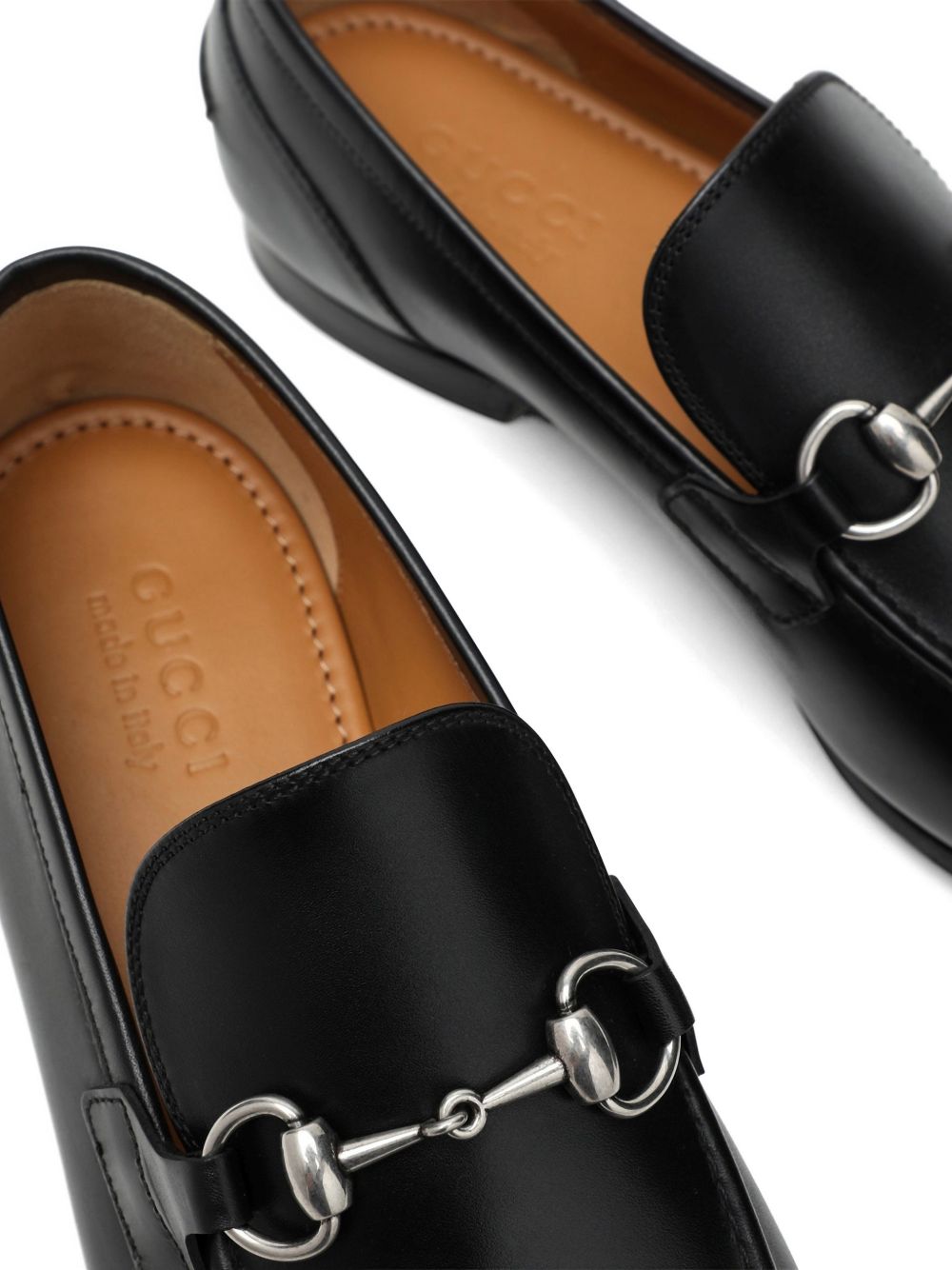 Gucci Men Jordaan Leather Loafers GUCCI
