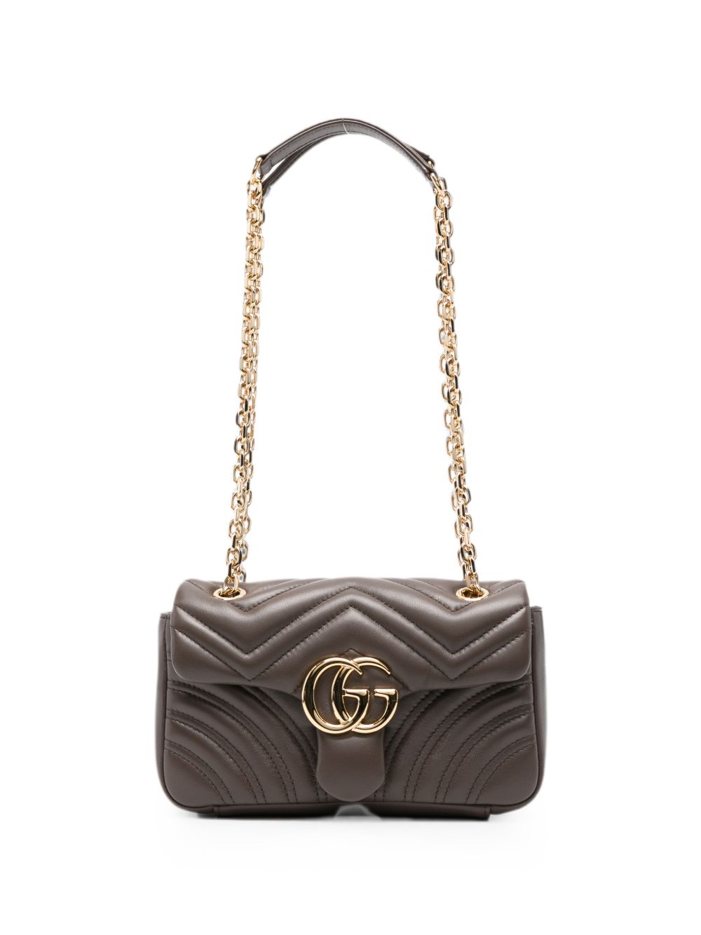Gucci Women Gg Marmont Small Leather Shoulder Bag GUCCI
