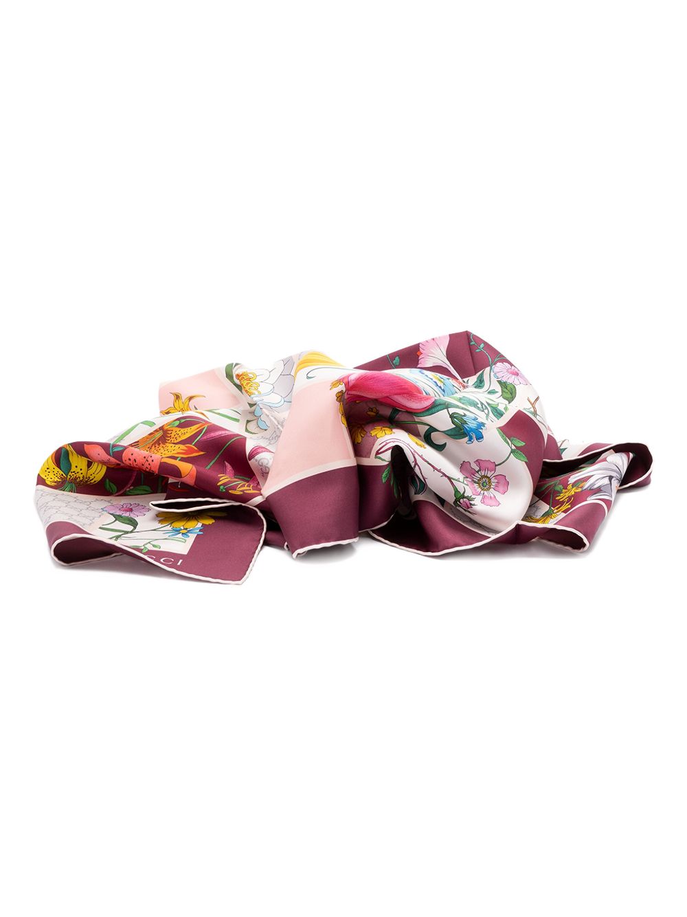 Gucci Women Printed Silk Foulard GUCCI