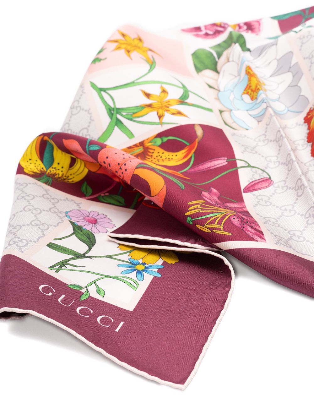 Gucci Women Printed Silk Foulard GUCCI