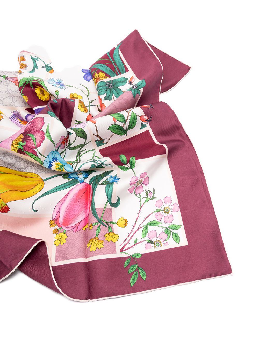 Gucci Women Printed Silk Foulard GUCCI