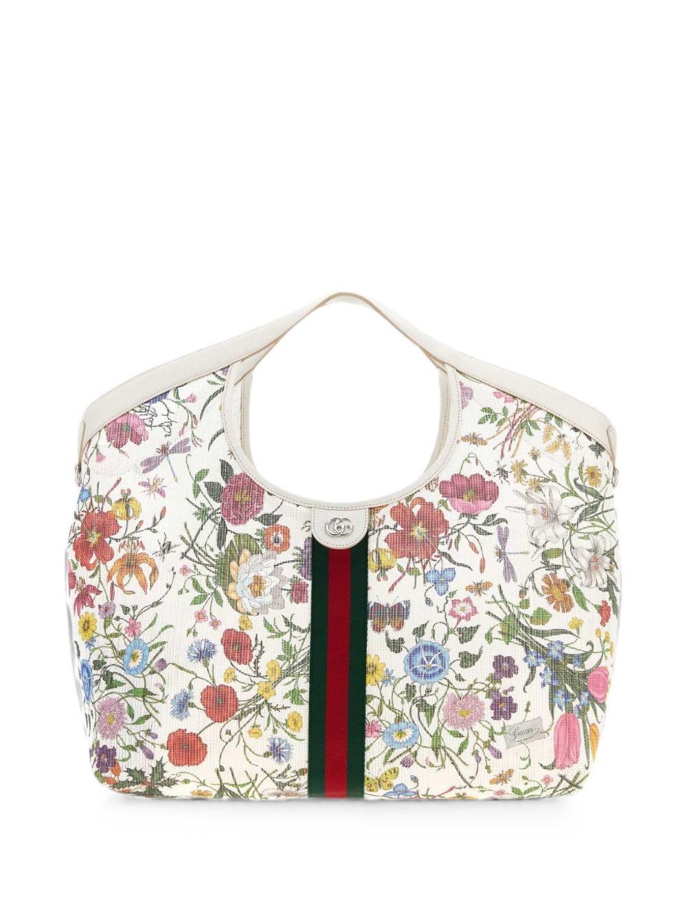 Gucci Women Gucci Giglio Flora Print Large Tote GUCCI